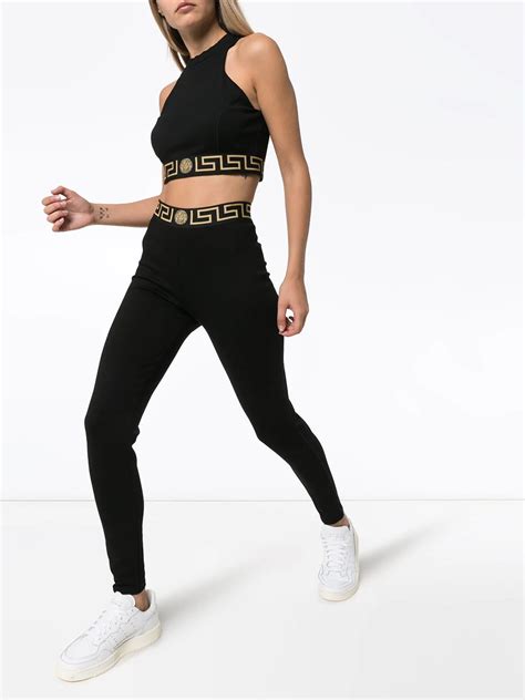 versace sportschuhe|Versace sports bra and leggings.